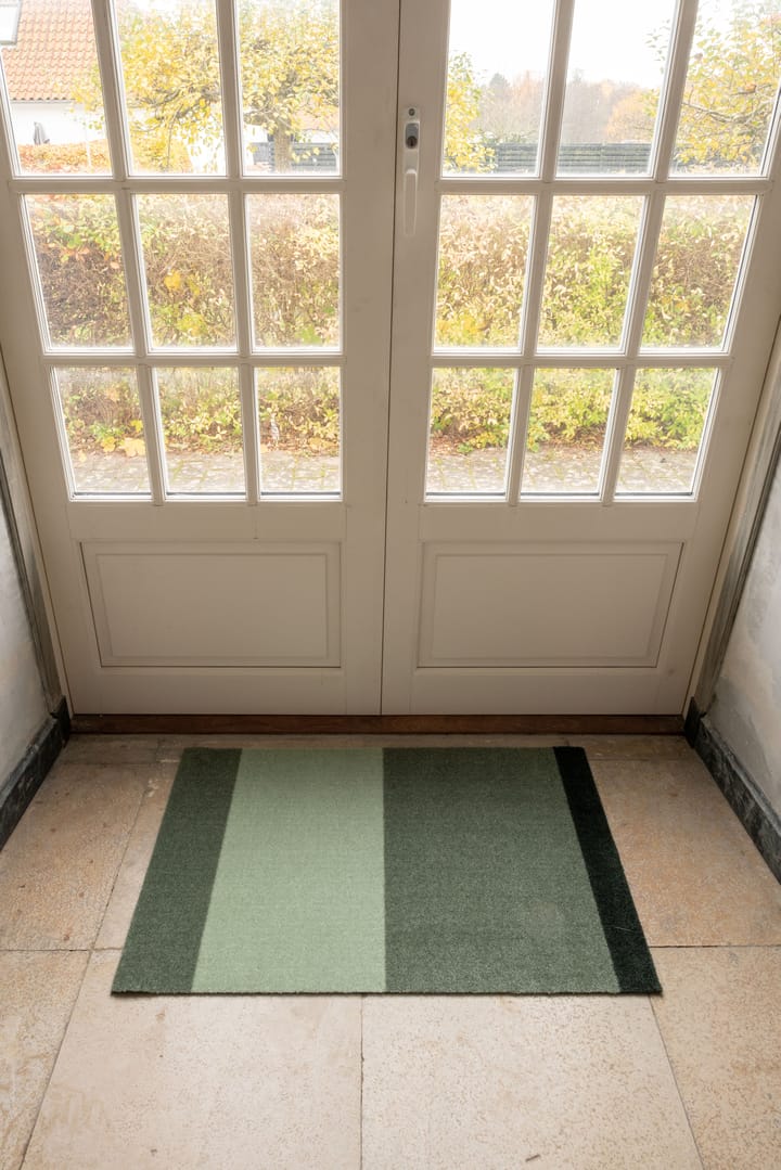 Felpudo Stripes by tica, horizontal, Green, 60x90 cm tica copenhagen