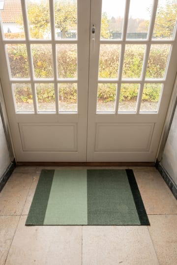 Felpudo Stripes by tica, horizontal - Green, 60x90 cm - tica copenhagen