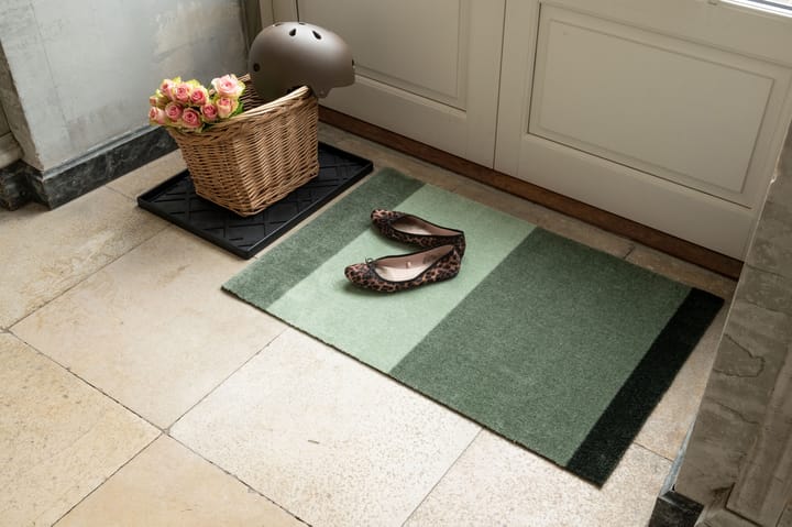 Felpudo Stripes by tica, horizontal, Green, 60x90 cm tica copenhagen