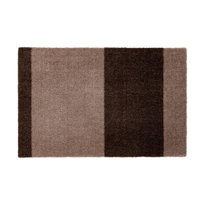Felpudo Stripes by tica, horizontal - Sand-brown, 40x60 cm - Tica copenhagen