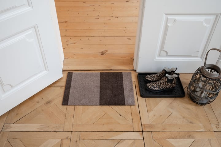 Felpudo Stripes by tica, horizontal, Sand-brown, 40x60 cm tica copenhagen