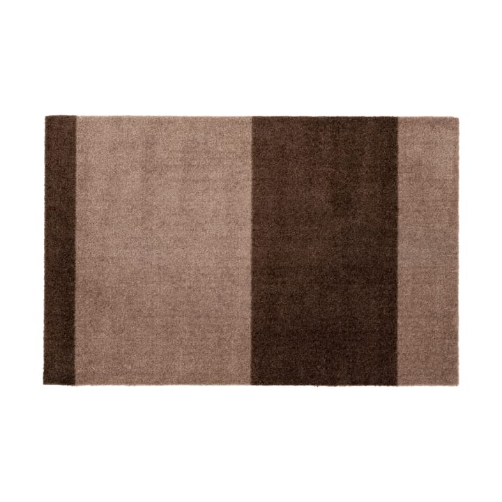 Felpudo Stripes by tica, horizontal - Sand-brown, 60x90 cm - Tica copenhagen