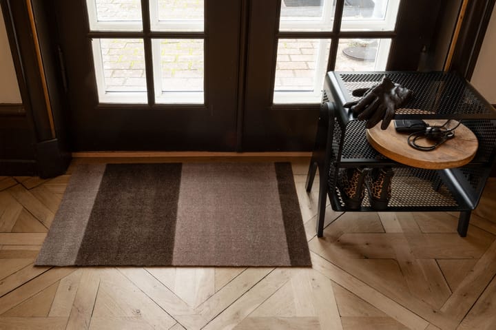 Felpudo Stripes by tica, horizontal, Sand-brown, 60x90 cm tica copenhagen