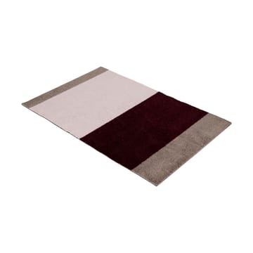 Felpudo Stripes horizontal - Bordeaux-rose-sand, 60x90 cm - tica copenhagen
