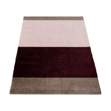Felpudo Stripes horizontal - Bordeaux-rose-sand, 60x90 cm - tica copenhagen