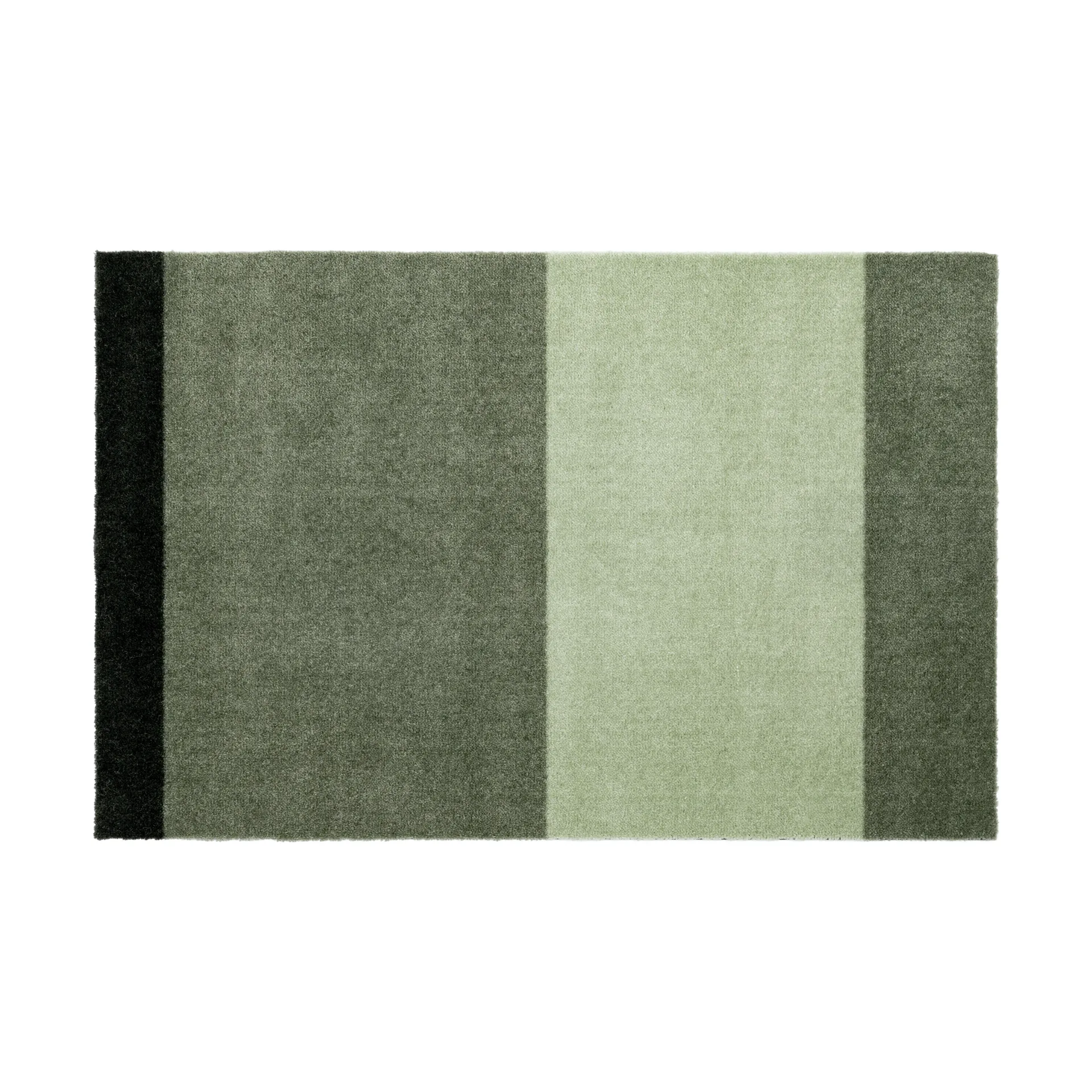 Felpudo Stripes horizontal, Green, 60x90 cm tica copenhagen