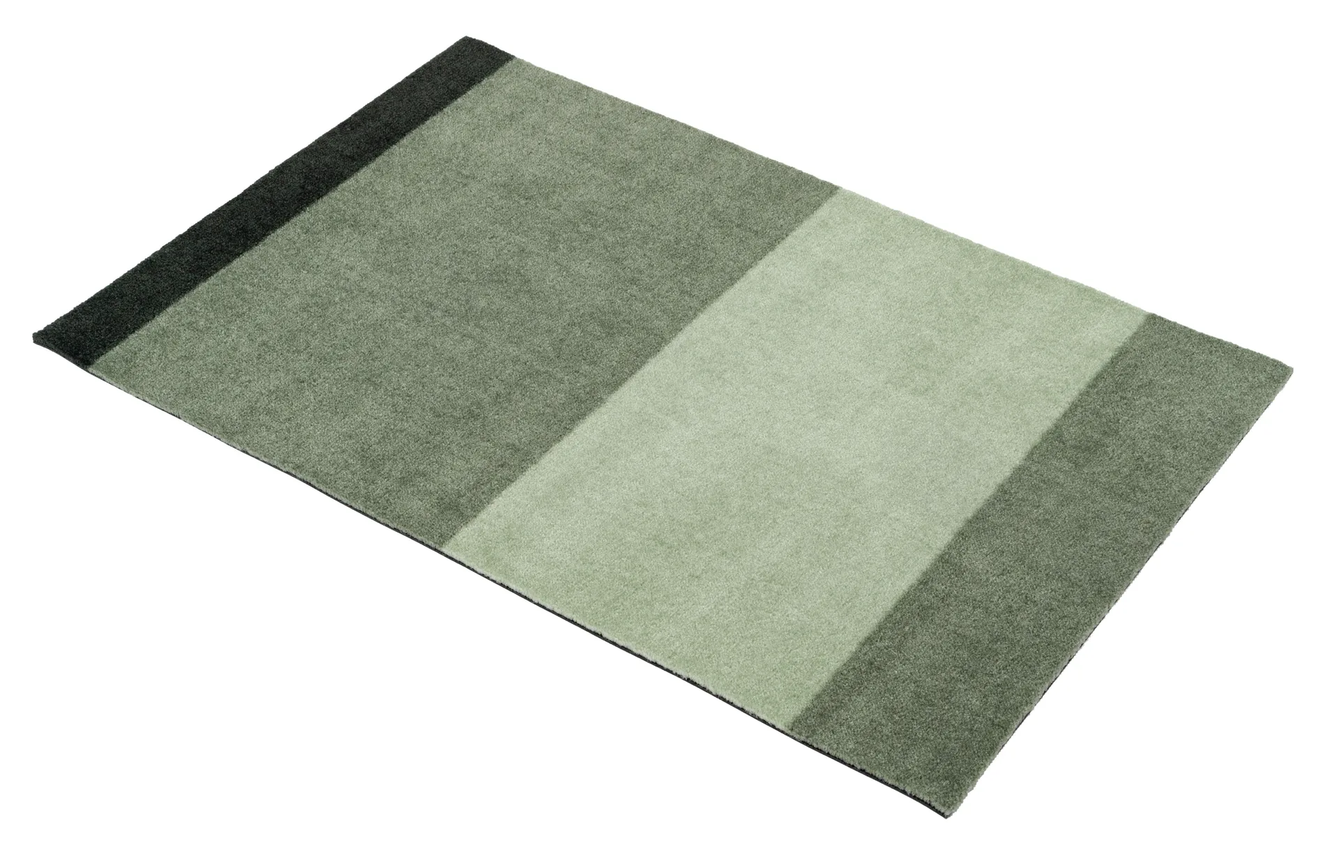 Felpudo Stripes horizontal, Green, 60x90 cm tica copenhagen