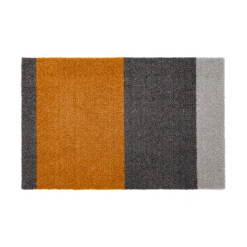 Felpudo Stripes horizontal - Grey-grey-dijon, 40x60 cm - tica copenhagen