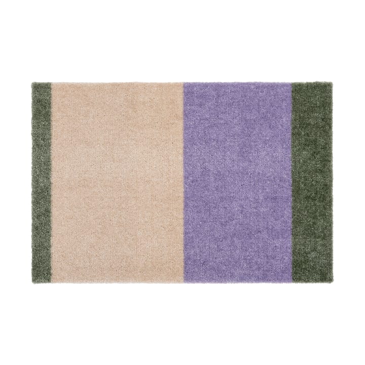 Felpudo Stripes horizontal - Lilac-ivory-green, 40x60 cm - Tica copenhagen