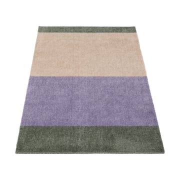 Felpudo Stripes horizontal - Lilac-ivory-green, 60x90 cm - tica copenhagen