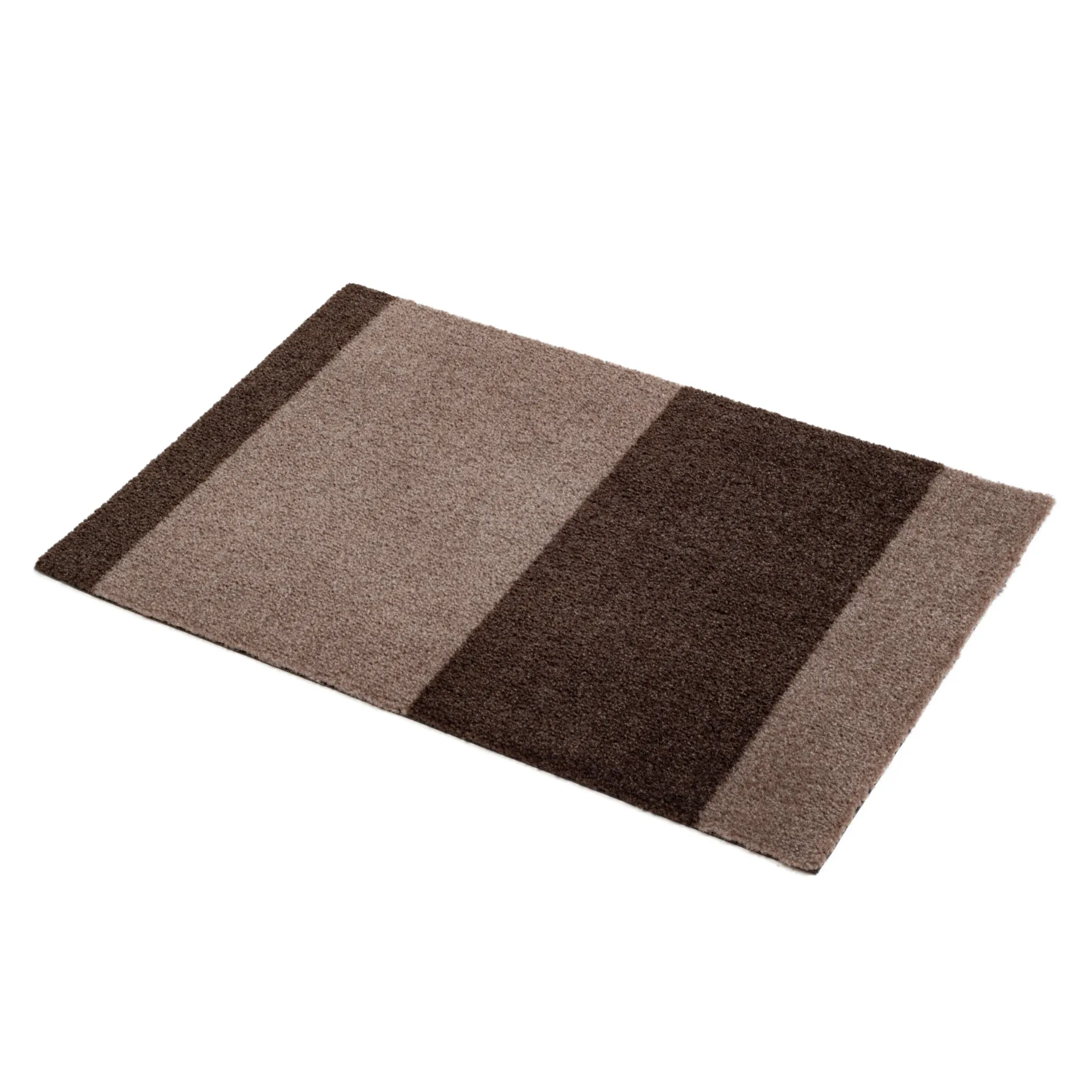 Felpudo Stripes horizontal, Sand-brown, 40x60 cm tica copenhagen