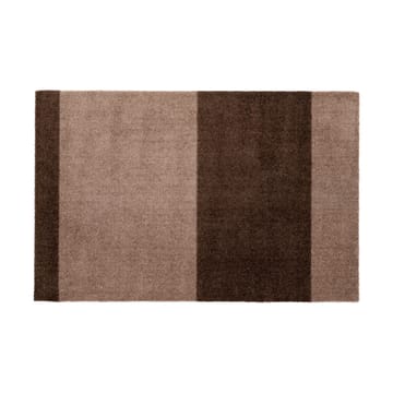 Felpudo Stripes horizontal - Sand-brown, 60x90 cm - tica copenhagen