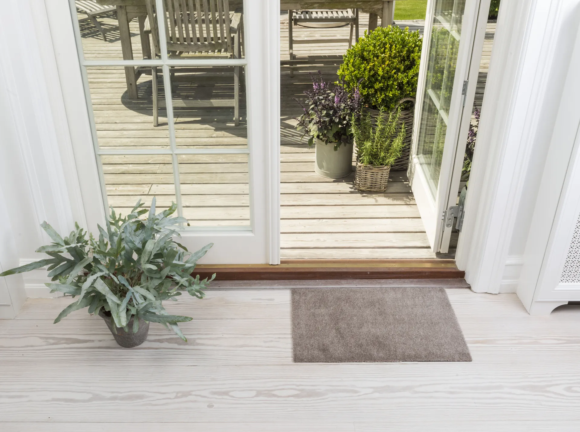 Felpudo Unicolor, Sand, 40x60 cm tica copenhagen