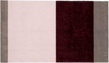 Stripes Alfombra horizontal - Bordeaux-rose-sand, 67x120 cm - tica copenhagen