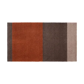 Stripes Alfombra horizontal - Brown-terrakotta 67x120 cm - tica copenhagen