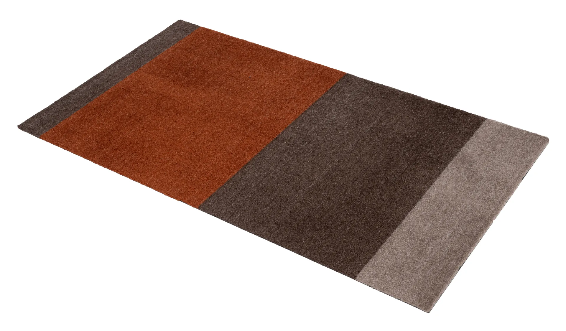 Stripes Alfombra horizontal, Brown-terrakotta 67x120 cm tica copenhagen