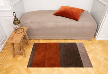 Stripes Alfombra horizontal - Brown-terrakotta 67x120 cm - tica copenhagen