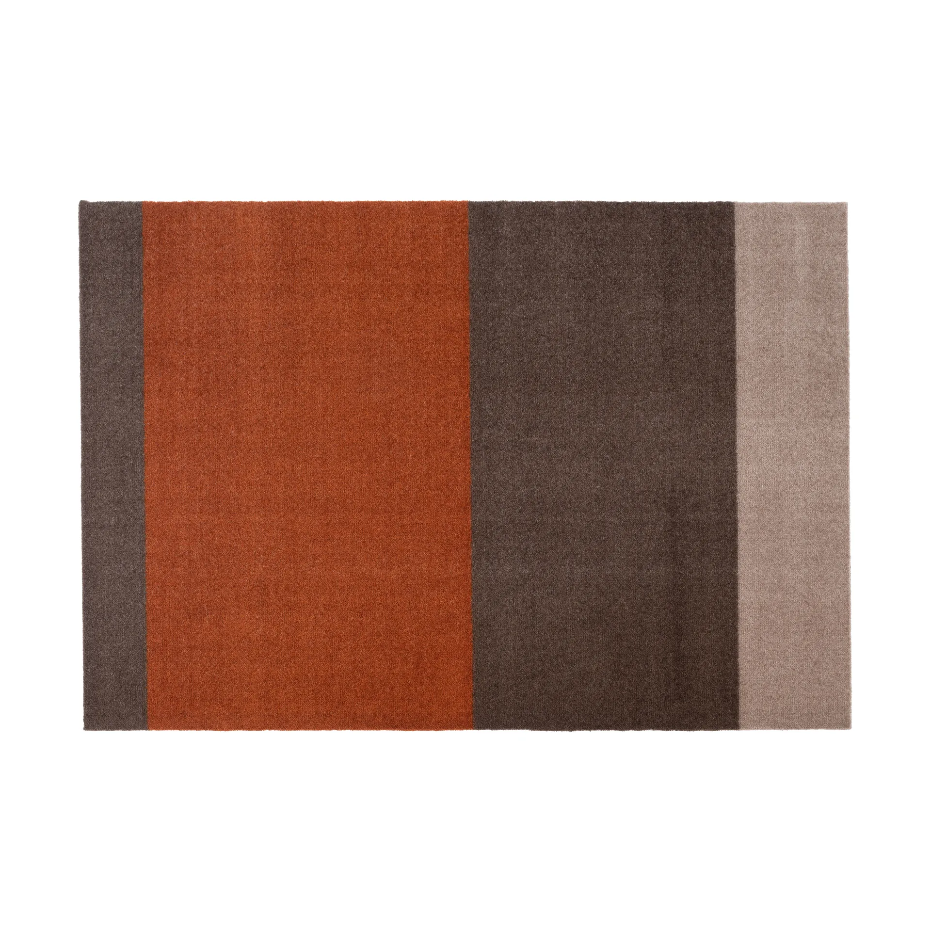 Stripes Alfombra horizontal, Brown-terrakotta 90x130 cm tica copenhagen