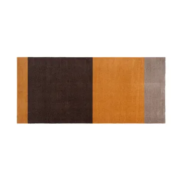 Stripes Alfombra horizontal - Dijon-brown-sand, 90x200 cm - tica copenhagen