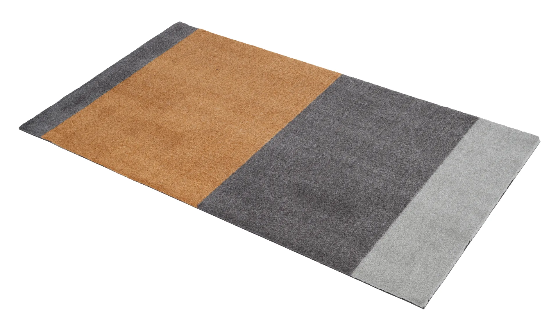 Stripes Alfombra horizontal, Grey-grey-dijon, 67x120 cm tica copenhagen