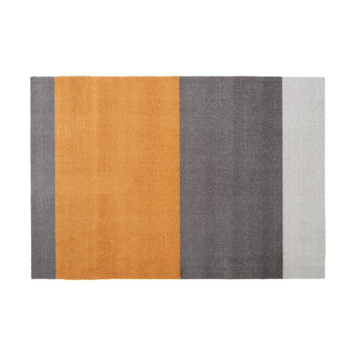 Stripes Alfombra horizontal - Grey-grey-dijon, 90x130 cm - Tica copenhagen