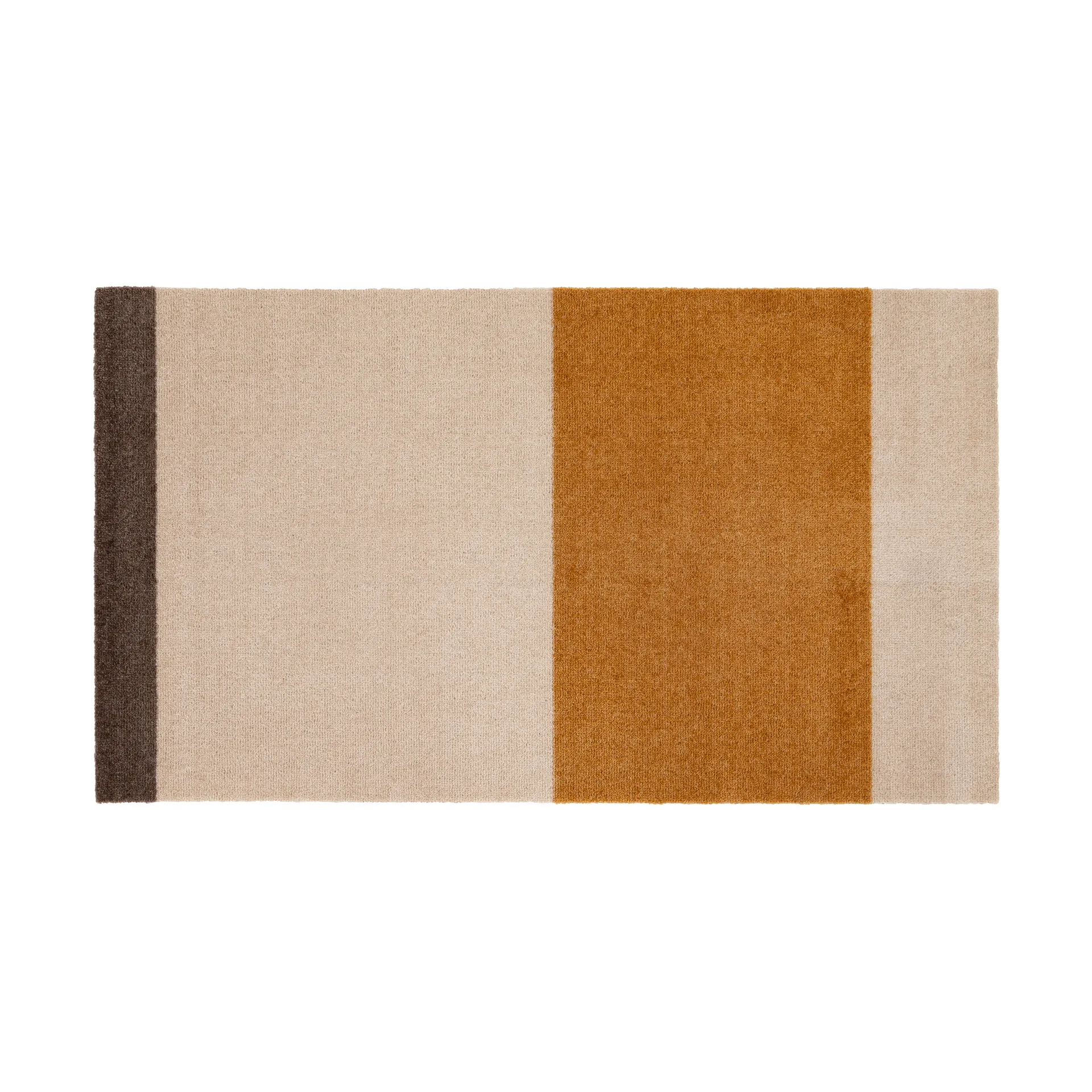 Stripes Alfombra horizontal, Ivory-dijon-brown, 67x120 cm tica copenhagen
