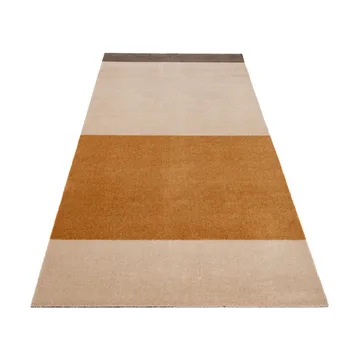 Stripes Alfombra horizontal - Ivory-dijon-brown, 90x200 cm - tica copenhagen