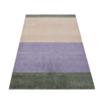 Stripes Alfombra horizontal - Lilac-ivory-green, 67x120 cm - tica copenhagen