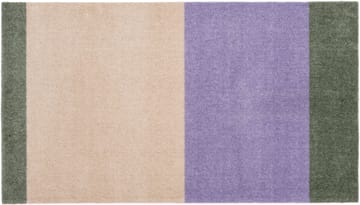 Stripes Alfombra horizontal - Lilac-ivory-green, 67x120 cm - tica copenhagen
