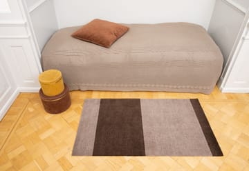 Stripes Alfombra horizontal - Sand-brown, 67x120 cm - tica copenhagen