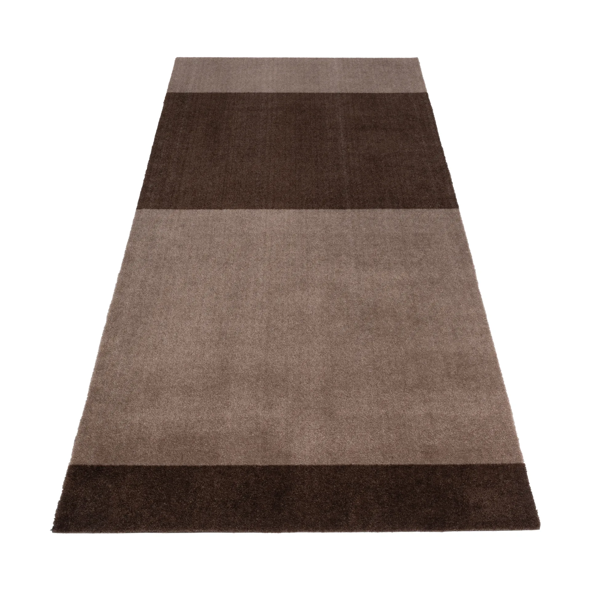 Stripes Alfombra horizontal, Sand-brown, 90x200 cm tica copenhagen