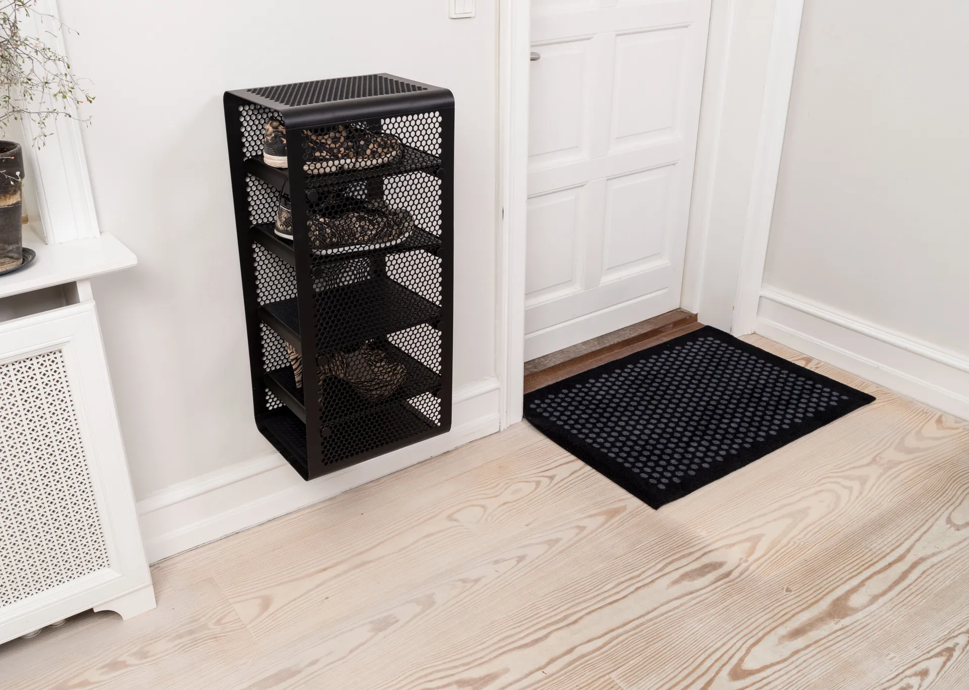 Zapatero de pared Tica large, Black tica copenhagen