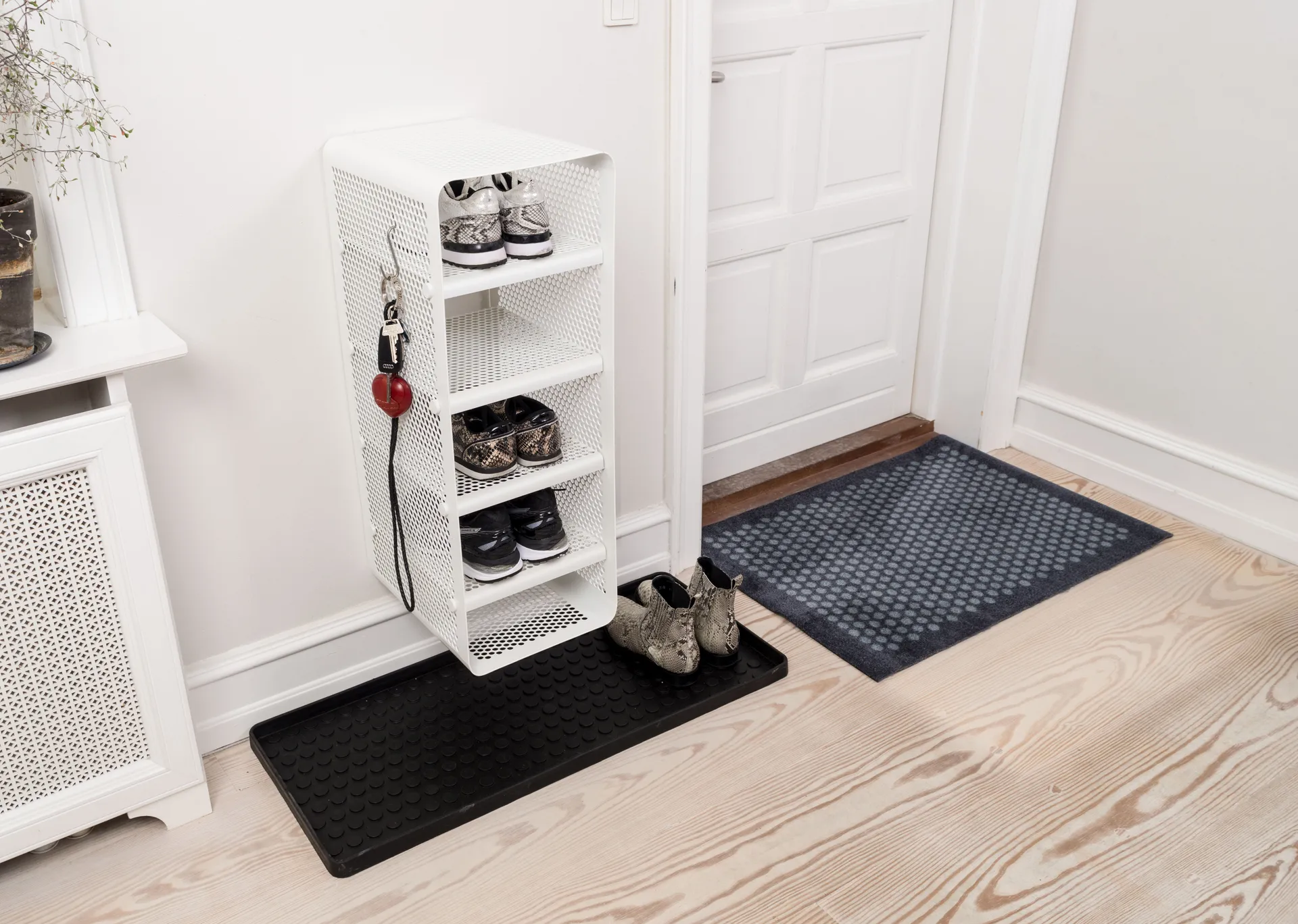 Zapatero de pared Tica large, White tica copenhagen