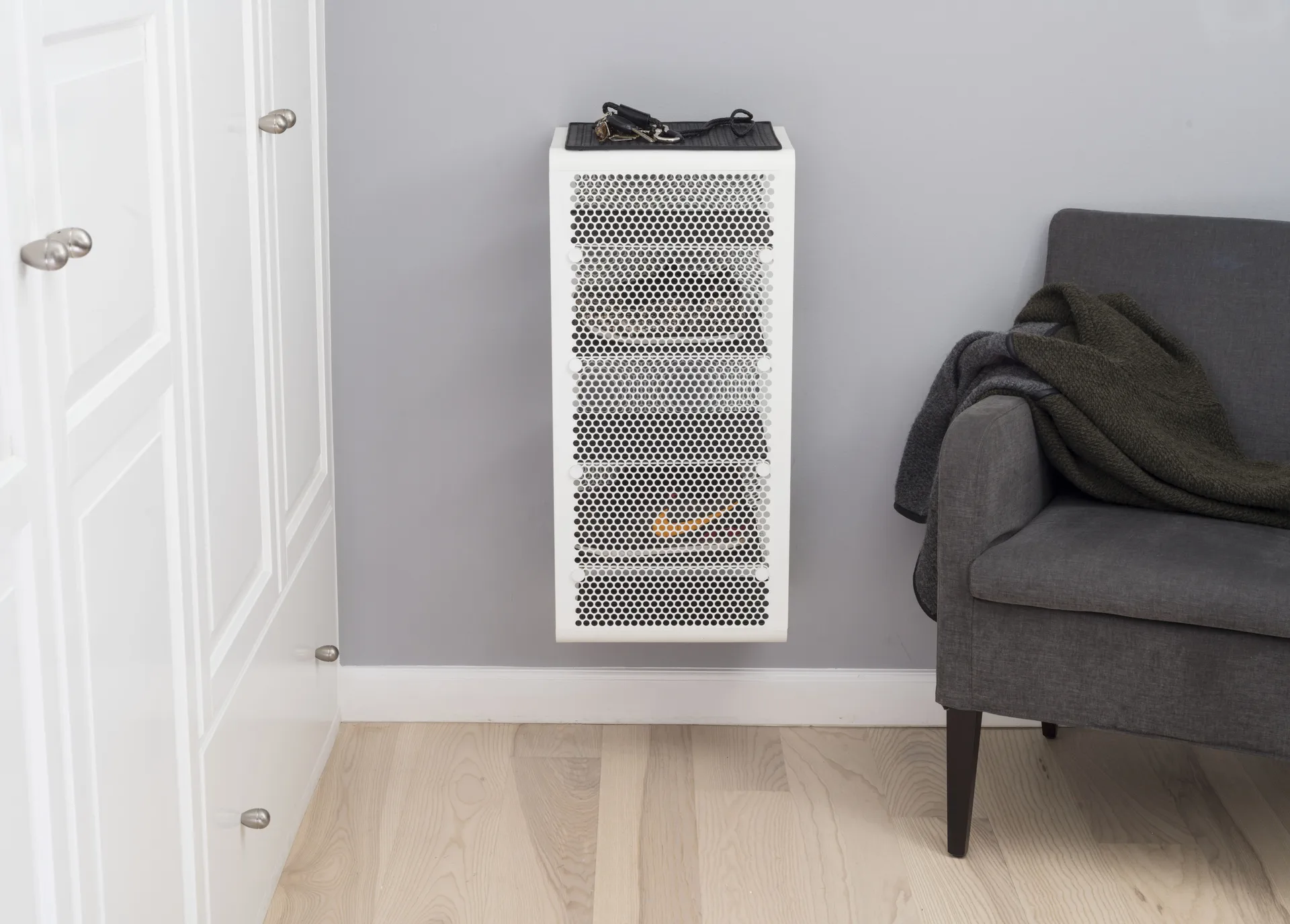 Zapatero de pared Tica large, White tica copenhagen