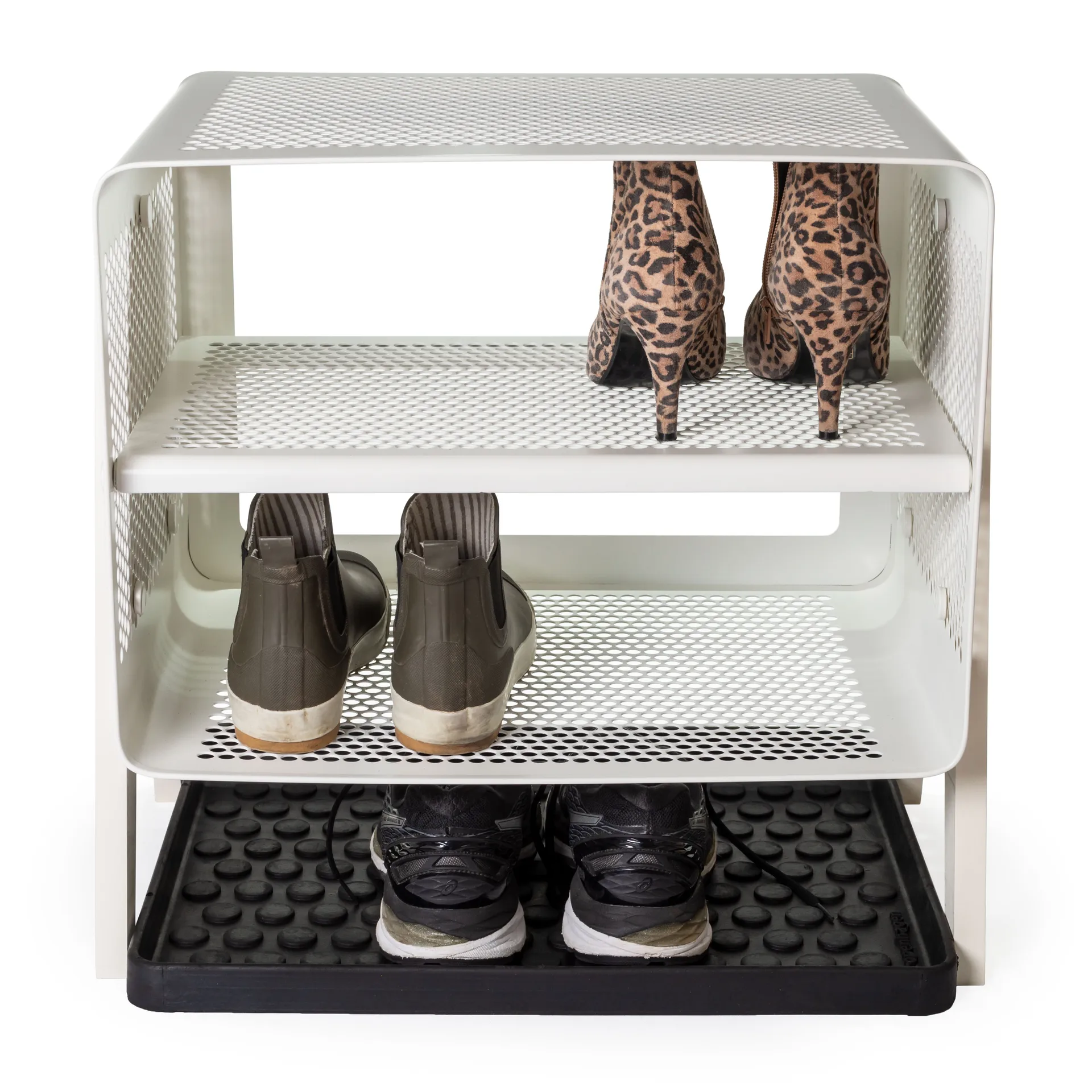 Zapatero Tica small, Mat white tica copenhagen