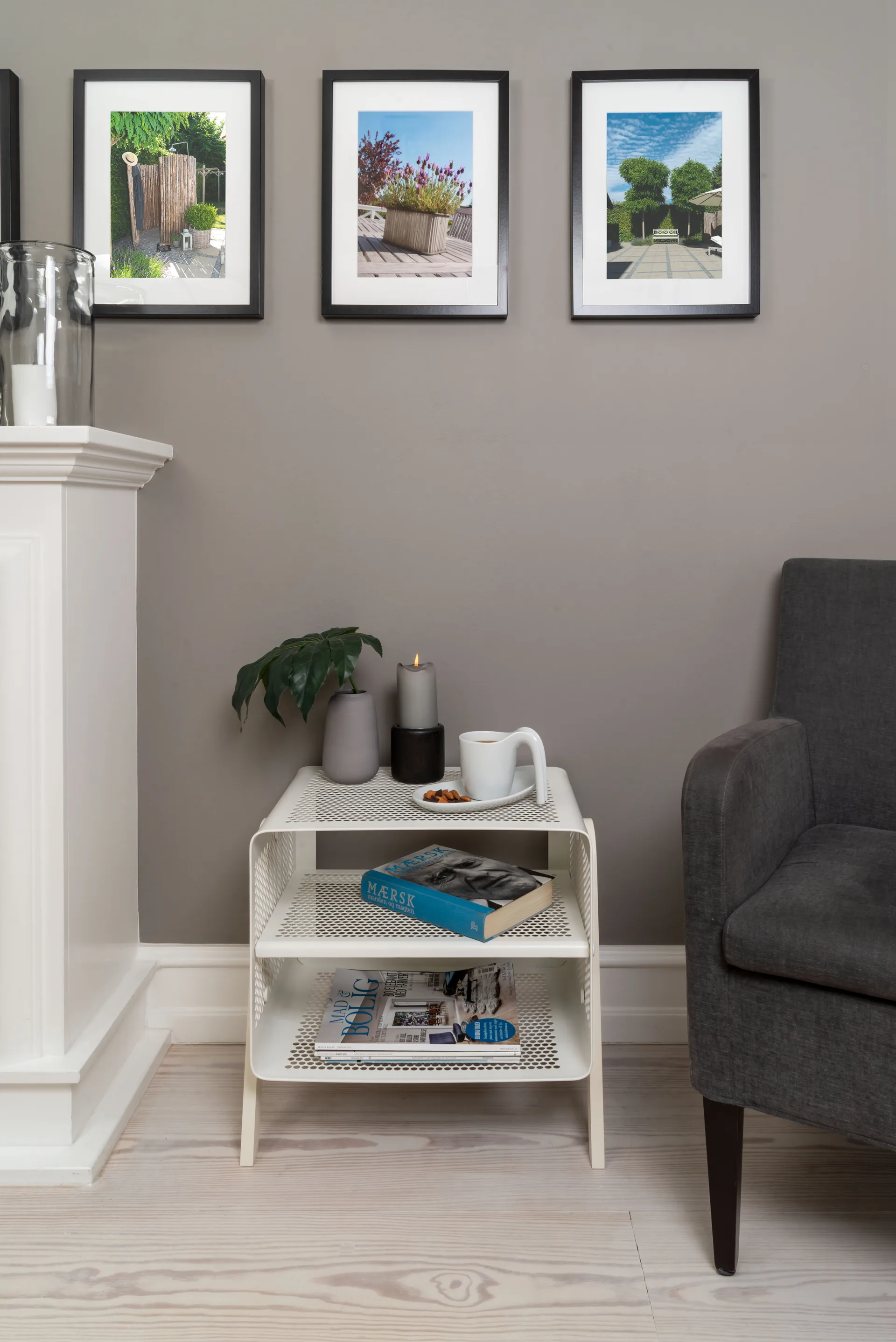 Zapatero Tica small, Mat white tica copenhagen