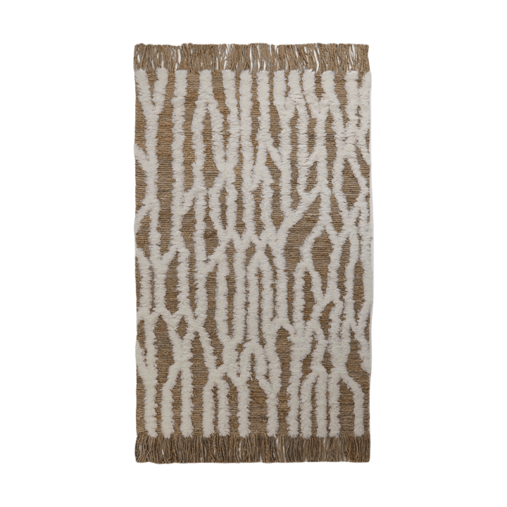 Alfombra de jute Wahl 170x240 cm - Brown-offwhite - Tinted