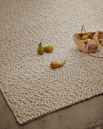 Alfombra de lana Andersdotter 170x240 cm - Beige-offwhite - Tinted