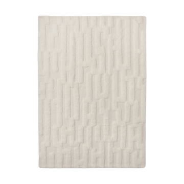 Alfombra de lana Bielke 160x230 cm - Offwhite - Tinted