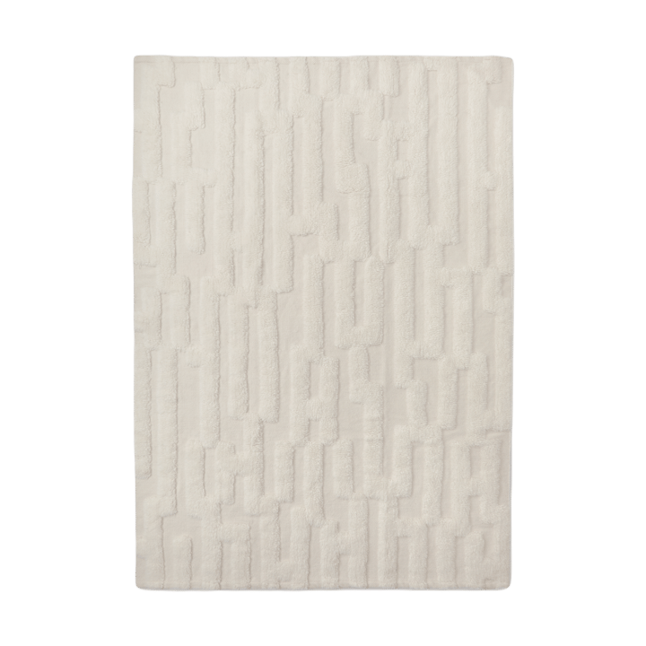 Alfombra de lana Bielke 160x230 cm - Offwhite - Tinted