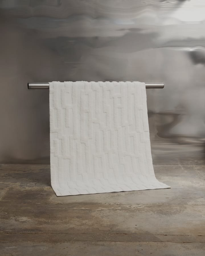 Alfombra de lana Bielke 160x230 cm, Offwhite Tinted
