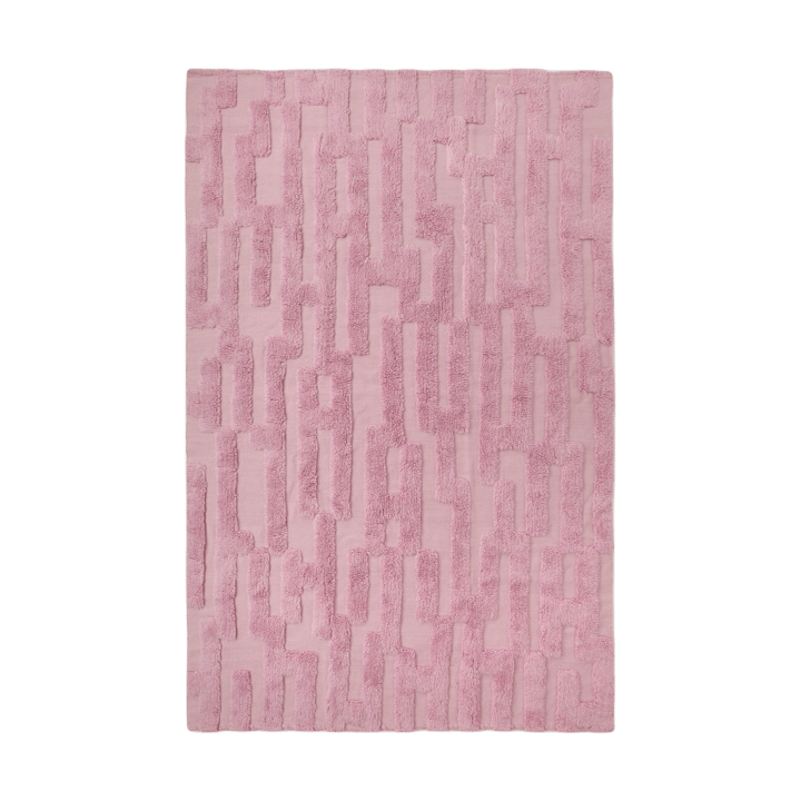 Alfombra de lana Bielke 190x290 cm - Pink - Tinted