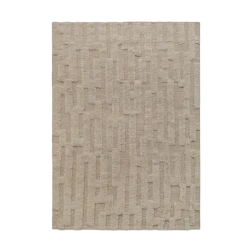 Alfombra de lana Bielke 200x300 cm - Beige-melange - Tinted