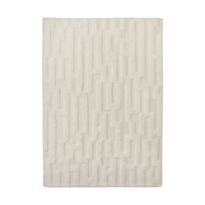 Alfombra de lana Bielke 200x300 cm - Offwhite - Tinted