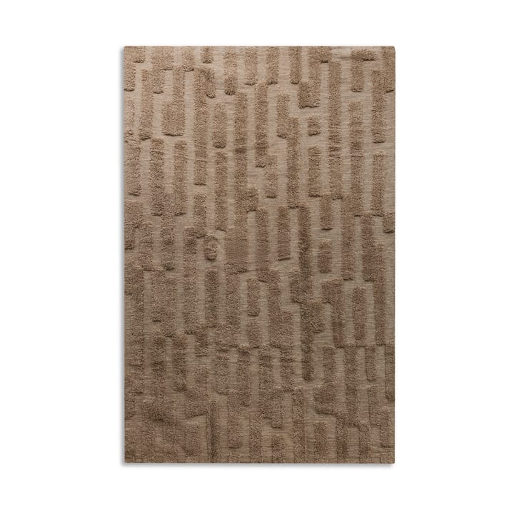 Alfombra de lana Bielke 300x400 cm - Dark beige - Tinted