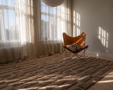 Alfombra de lana Bielke 300x400 cm - Dark beige - Tinted