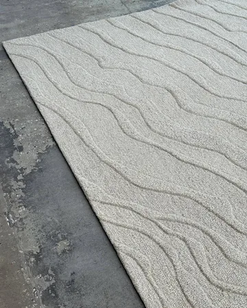 Alfombra de lana Duvell - Beige, 250x350 cm - Tinted
