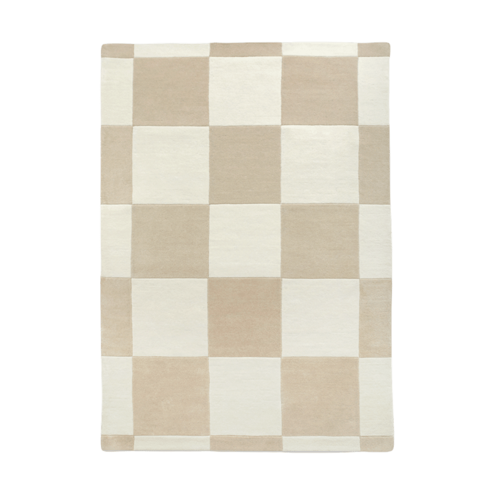 Alfombra de lana Hafstrom 170x240 cm - Beige-white - Tinted
