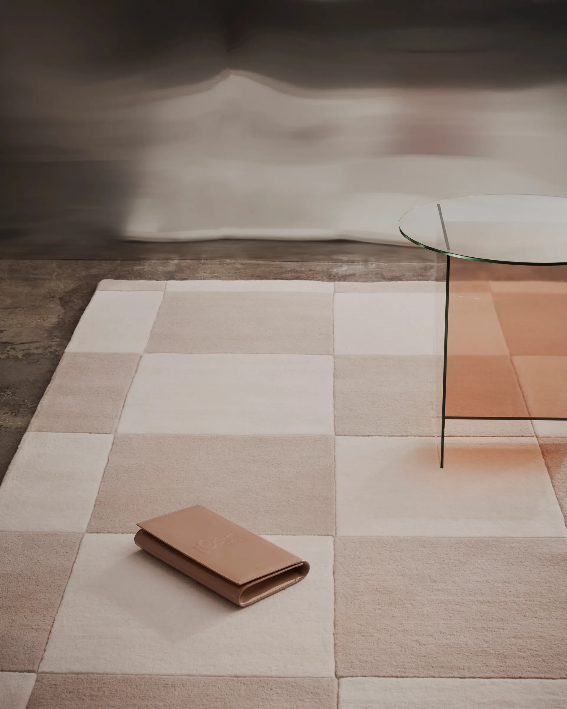 Alfombra de lana Hafstrom 170x240 cm, Beige-white Tinted