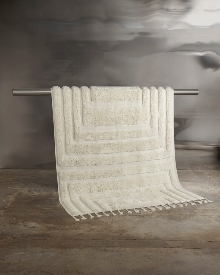 Alfombra de lana Kask 250x350 cm - Offwhite - Tinted